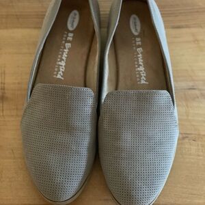 Women's Perforated Loafers - Taupe